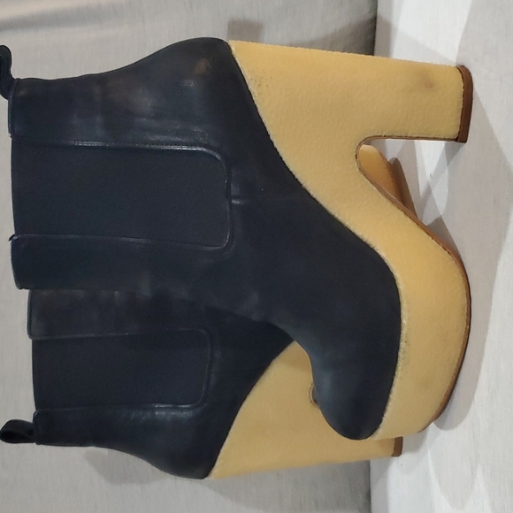 All Saints Blaise Chelsea Terra platform chunky heel boots - Picture 1 of 9